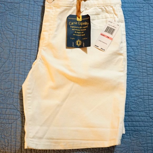 Shorts, Democracy, women's, "Ab" solution, size 10 - Picture 3 of 5